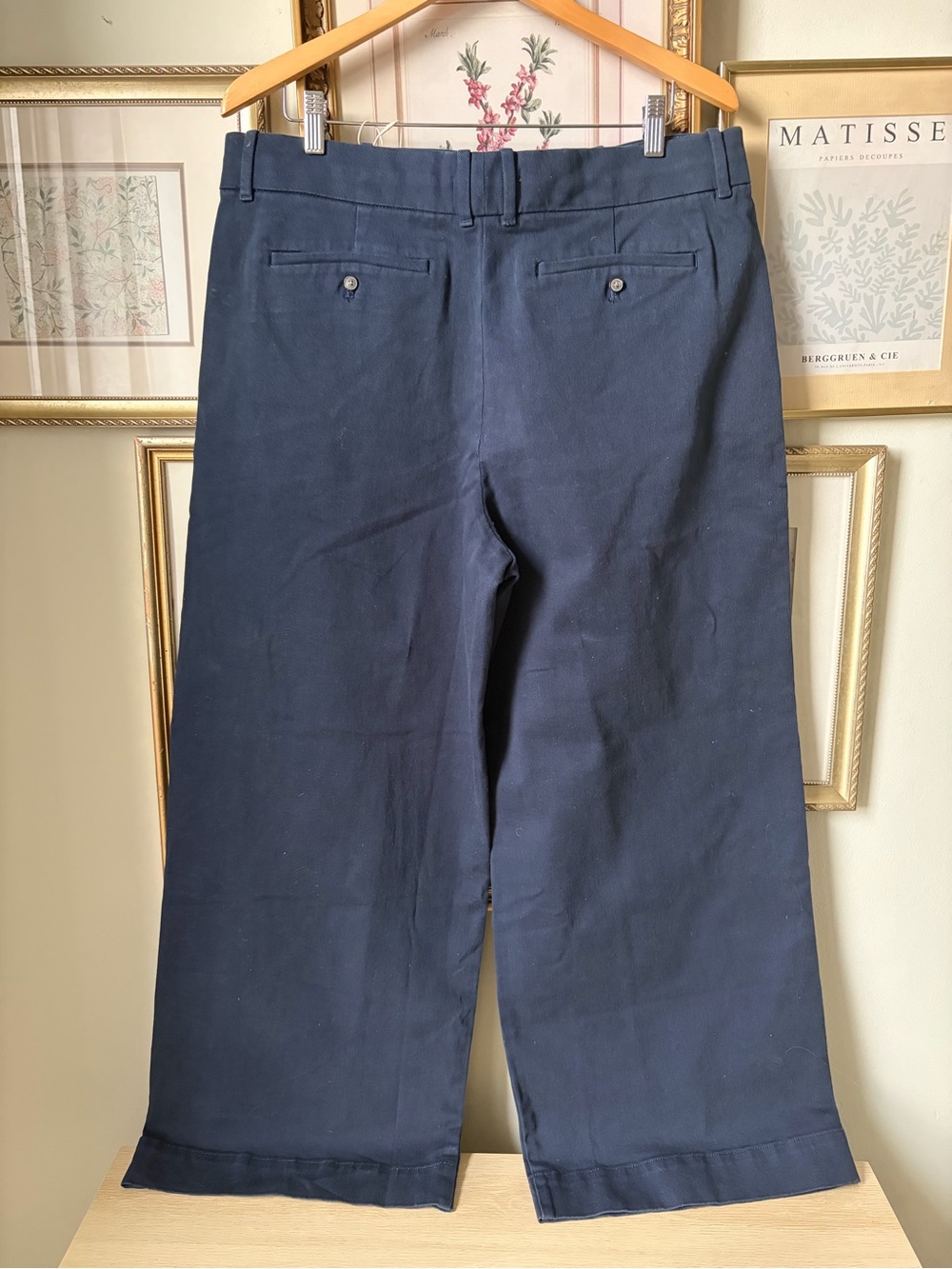 NWT Everlane Cotton Twill Chino Navy 16 - Picture 3 of 6